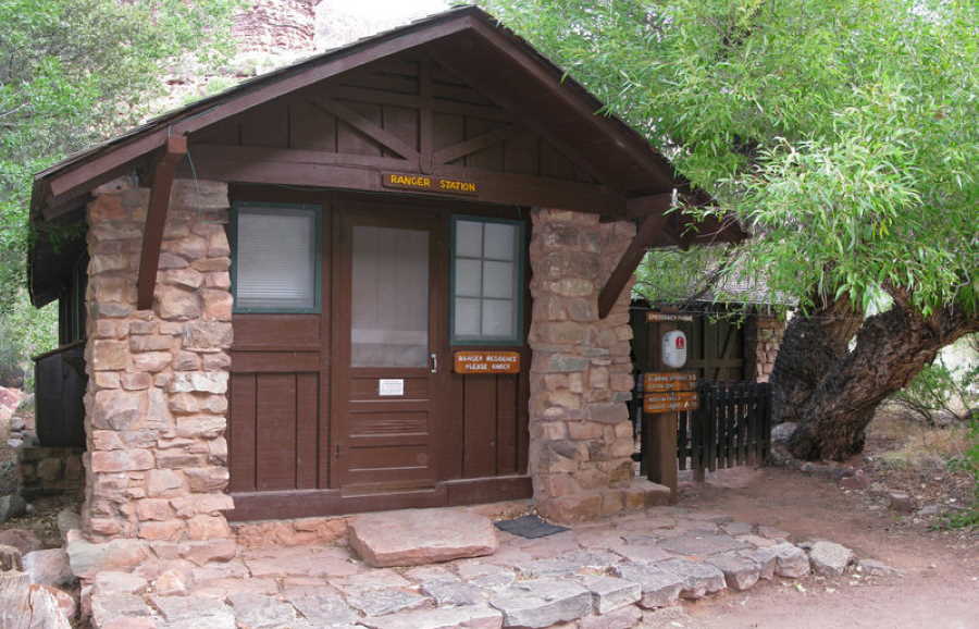 Ranger Station at Cottonwood Camp