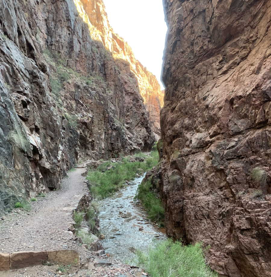 The Box section of North Kaibab Trail