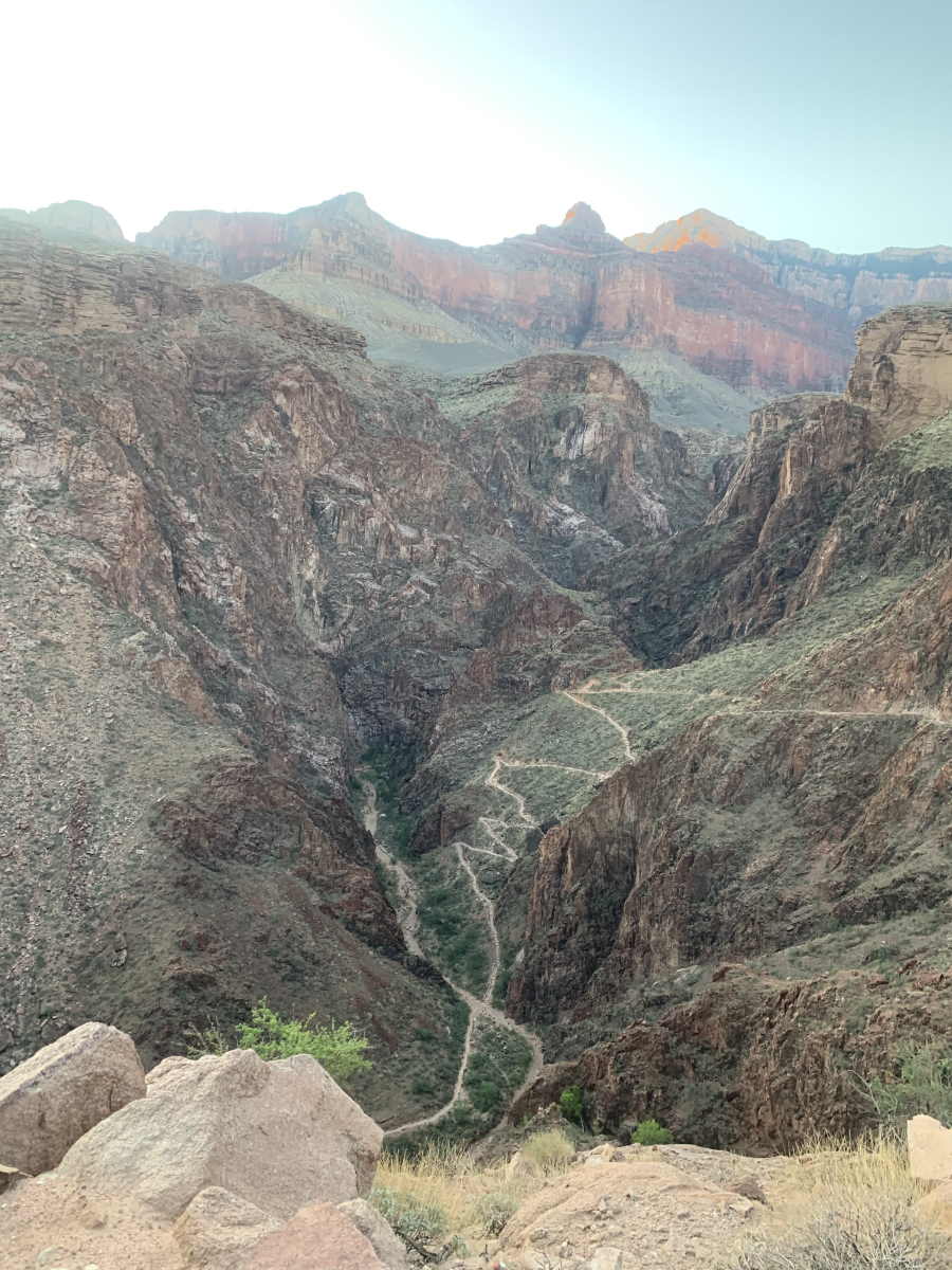 The Corkscrew on Bright Angel Trail