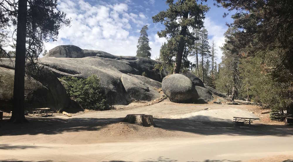 Tamerack boulders