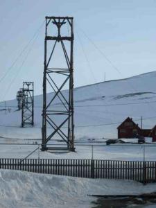 Longyearbyen Tramway towers